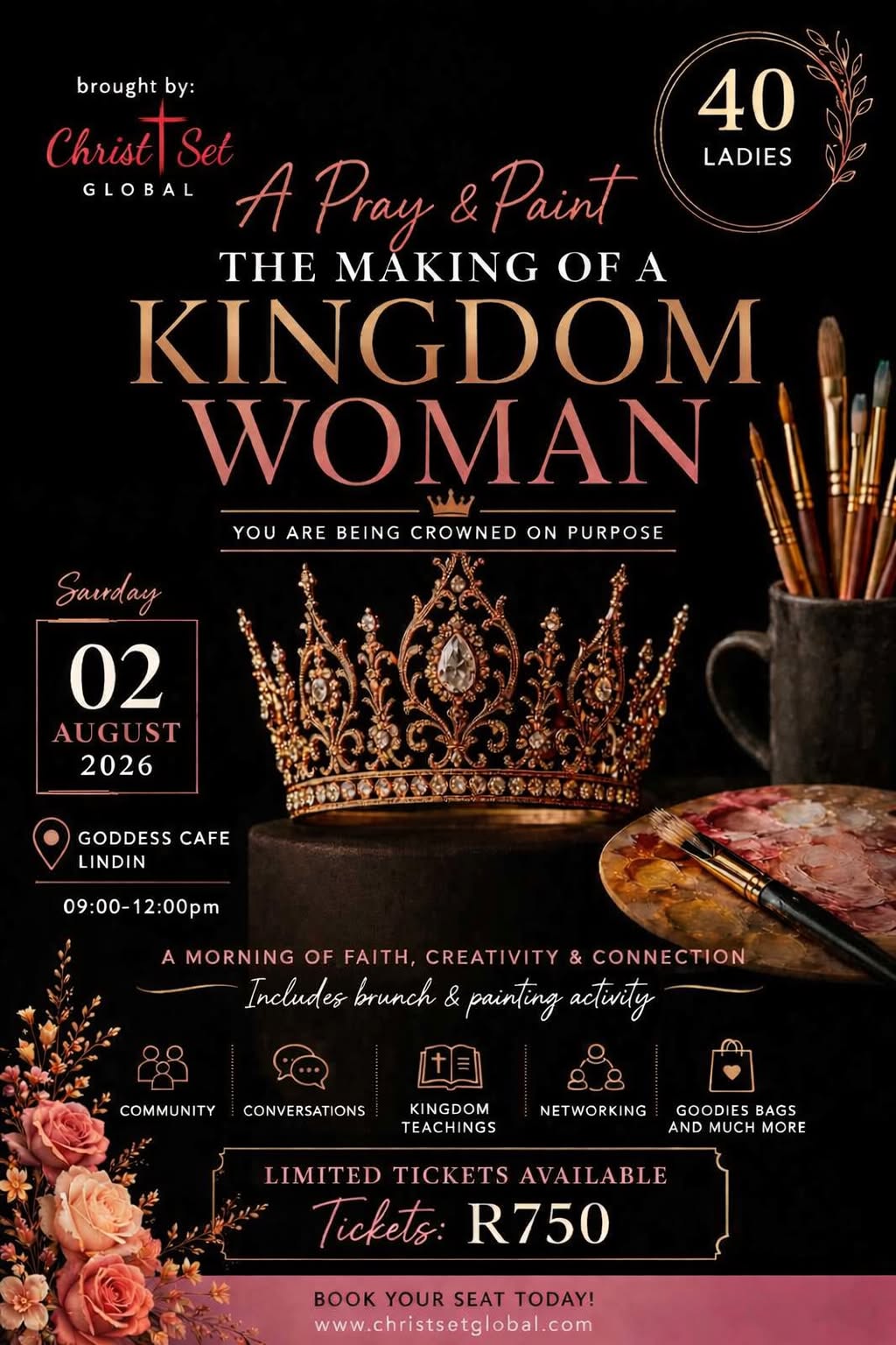 A Pray & Paint Experience - The Making of a Kingdom Woman